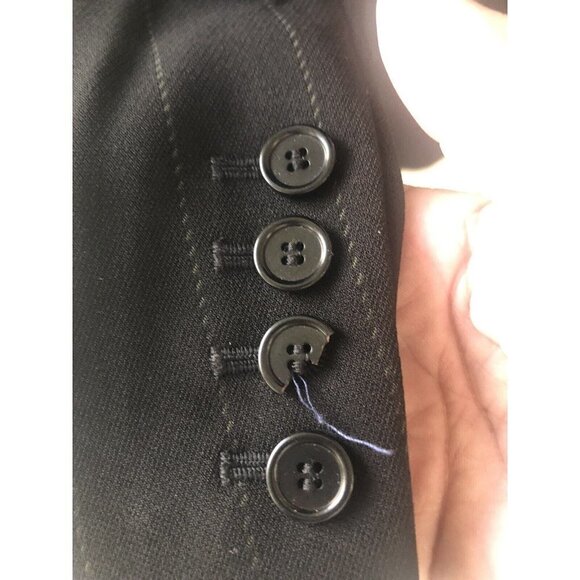 Ann Taylor Petite Size Size 4P Two Button Pinstripe Blazer - Picture 5 of 6